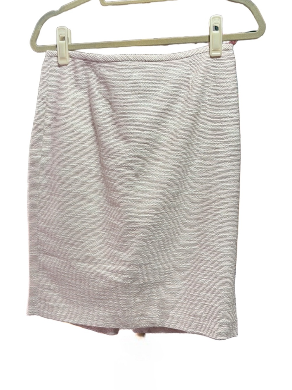 Calvin Klein - Soft Blush Textured Pencil Skirt, Size 4